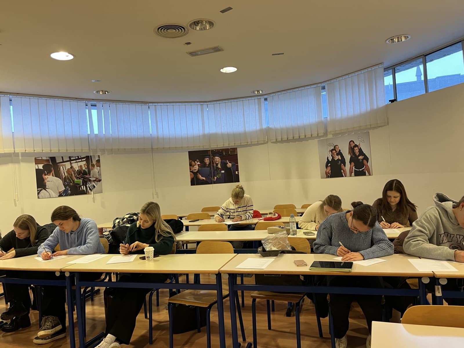 Students at work during a Global Rehab Studio session